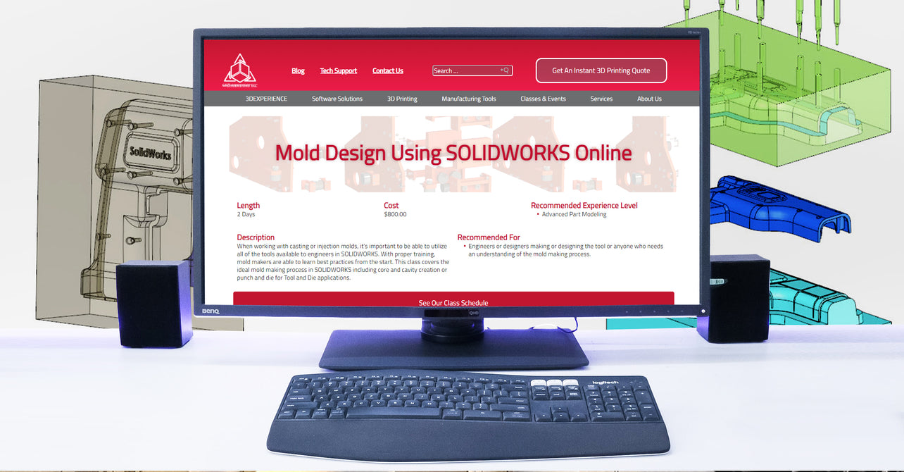 Mold Design Using SOLIDWORKS – CADimensions